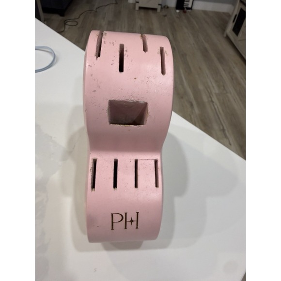 The Unbranded Brand Other - Paris Hilton  Knife Block Pink Heart Shape Just The Block